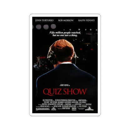 Quiz Show 1994 Movie Poster STICKER Vinyl Die-Cut Decal 5 Inch - The Sticker Space