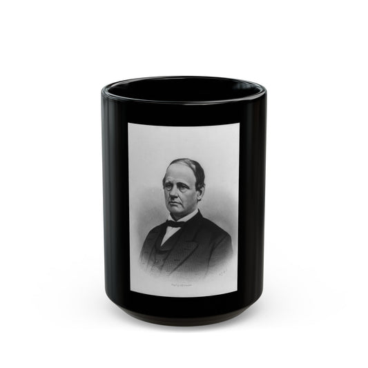 R.P. Buckland, Head-And-Shoulders Portrait, Facing Left (U.S. Civil War) Black Coffee Mug-15oz-The Sticker Space