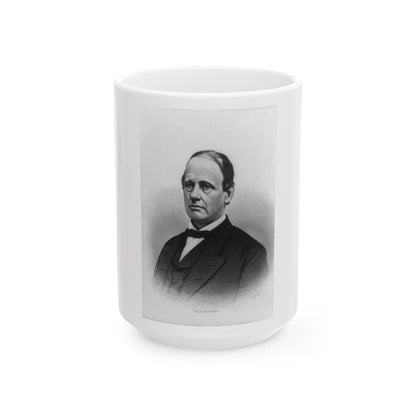 R.P. Buckland, Head-And-Shoulders Portrait, Facing Left (U.S. Civil War) White Coffee Mug-15oz-The Sticker Space