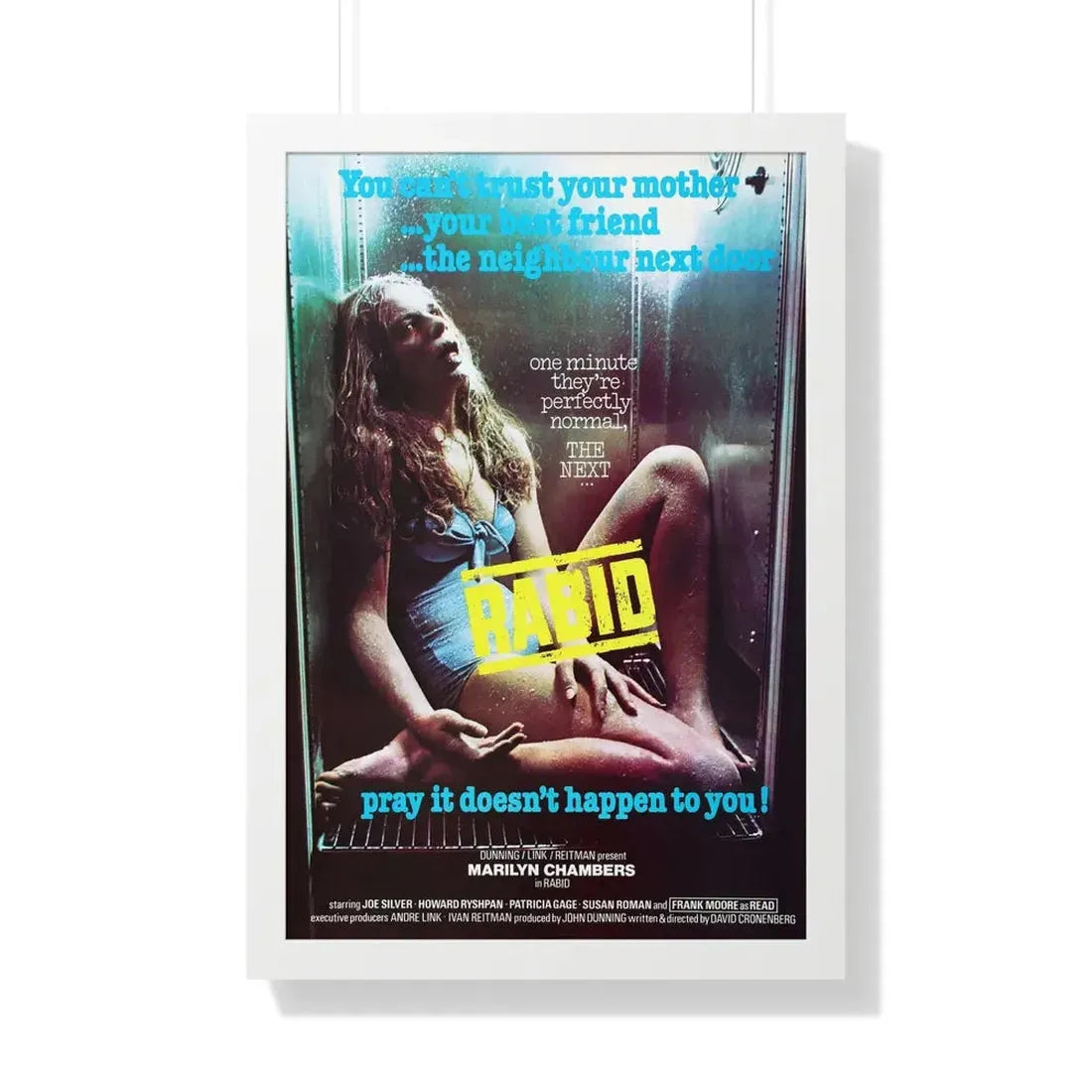 RABID (3) 1977 - Framed Movie Poster - The Sticker Space