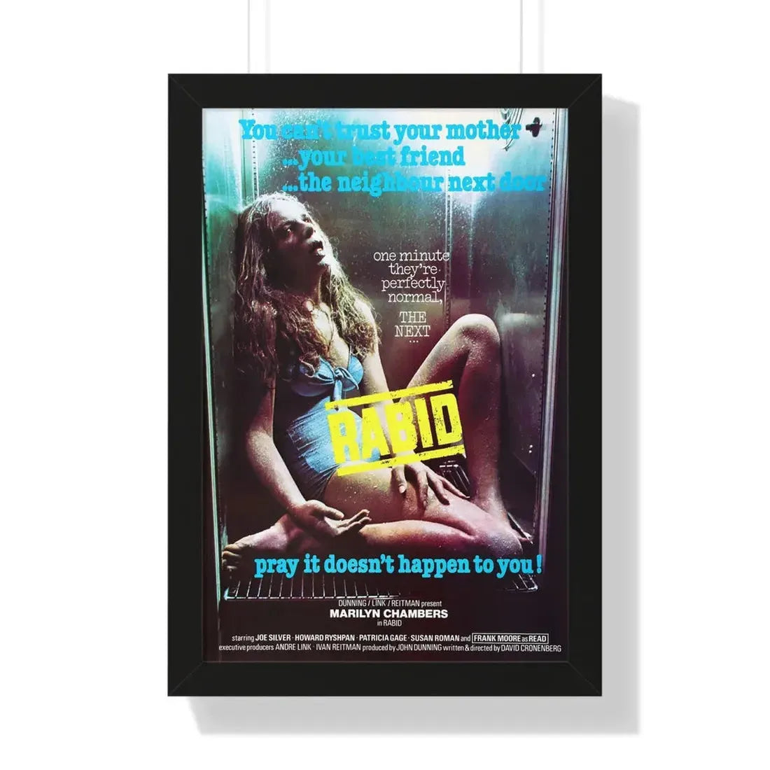 RABID (3) 1977 - Framed Movie Poster - The Sticker Space