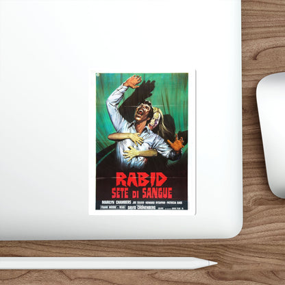 RABID (4) 1977 Movie Poster STICKER Vinyl Die-Cut Decal-The Sticker Space