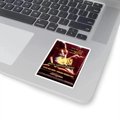 RABID (DANISH) 1977 Movie Poster - STICKER Vinyl Kiss-Cut Decal - The Sticker Space