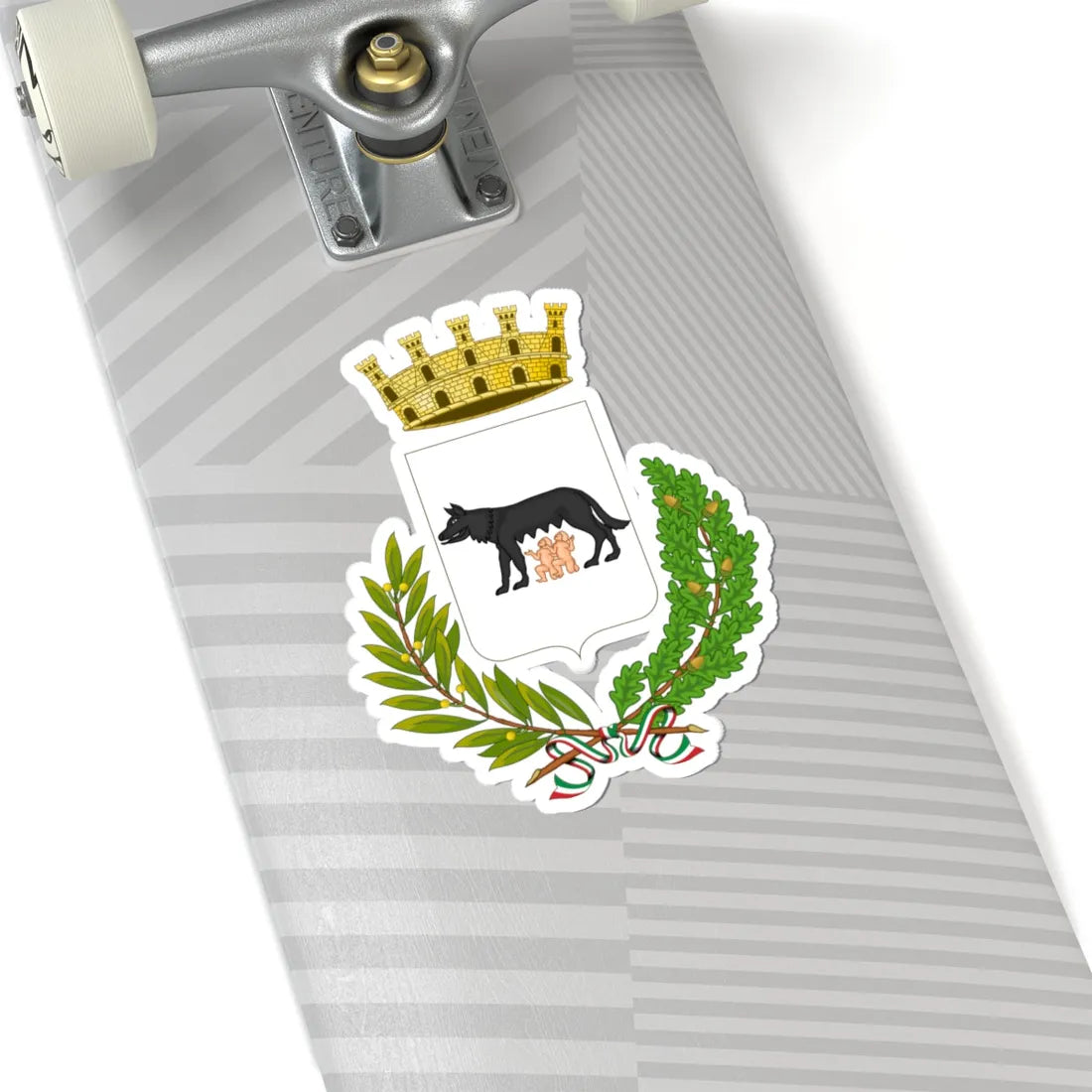 Racale-Stemma (Italy) (Coat of Arms) STICKER Vinyl Kiss-Cut Decal - The Sticker Space