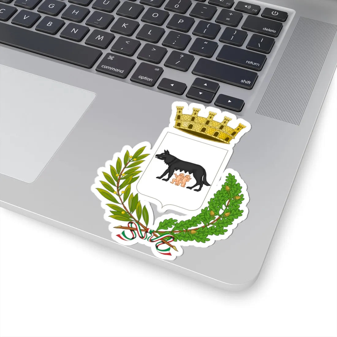 Racale-Stemma (Italy) (Coat of Arms) STICKER Vinyl Kiss-Cut Decal - The Sticker Space