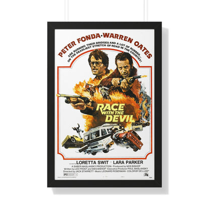 RACE WITH THE DEVIL (2) 1975 - Framed Movie Poster-20" x 30"-The Sticker Space