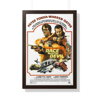 RACE WITH THE DEVIL (2) 1975 - Framed Movie Poster - The Sticker Space