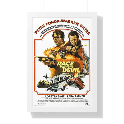 RACE WITH THE DEVIL (2) 1975 - Framed Movie Poster - The Sticker Space