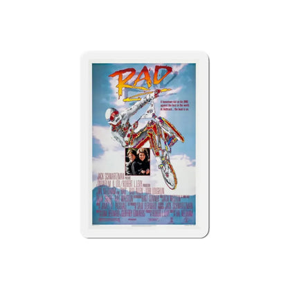 Rad 1986 Movie Poster Refrigerator Magnet - The Sticker Space