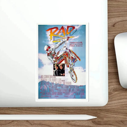 Rad 1986 Movie Poster STICKER Vinyl Die-Cut Decal - The Sticker Space