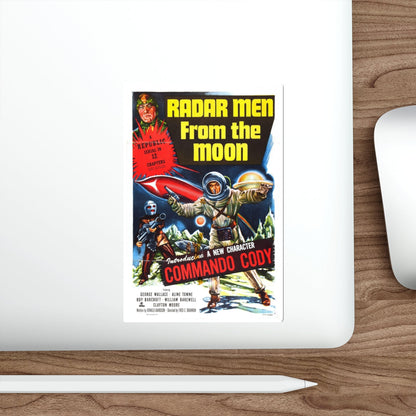 RADAR MEN FROM THE MOON 1952 Movie Poster STICKER Vinyl Die-Cut Decal-The Sticker Space