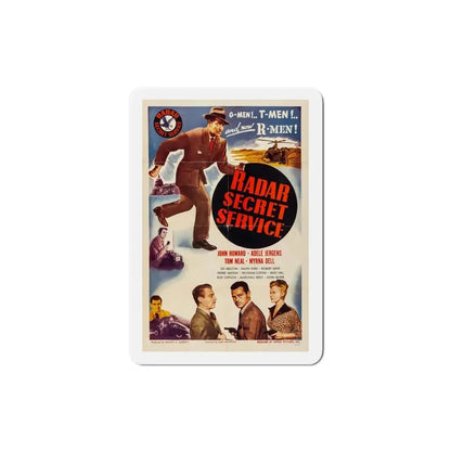 Radar Secret Service 1950 Movie Poster Refrigerator Magnet 4 Inch - The Sticker Space