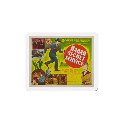 Radar Secret Service 1950 v2 Movie Poster Refrigerator Magnet 6 Inch - The Sticker Space