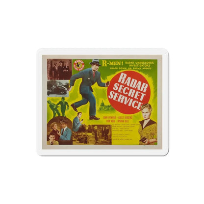 Radar Secret Service 1950 v2 Movie Poster Refrigerator Magnet - The Sticker Space