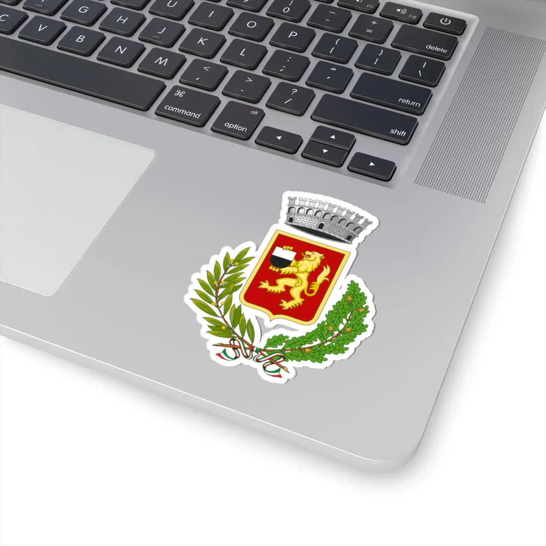 Radicofani-Stemma (Italy) (Coat of Arms) STICKER Vinyl Kiss-Cut Decal - The Sticker Space