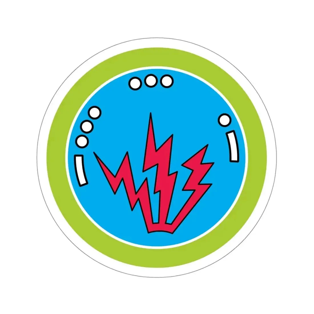 Radio (Boy Scouts Merit Badge) STICKER Vinyl Die-Cut Decal 4 Inch - The Sticker Space