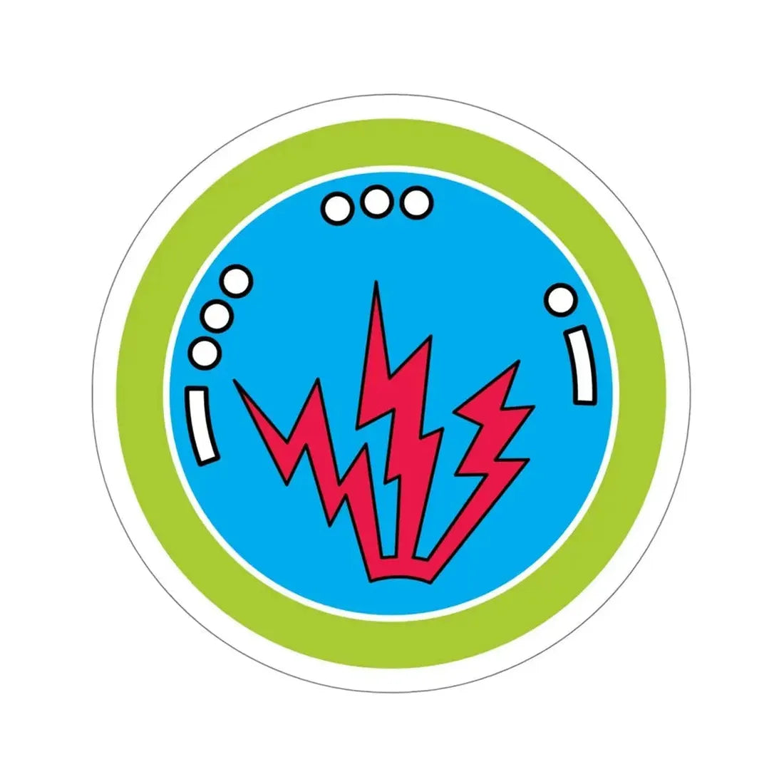 Radio (Boy Scouts Merit Badge) STICKER Vinyl Die-Cut Decal 5 Inch - The Sticker Space