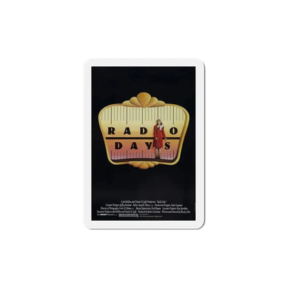 Radio Days 1987 Movie Poster Refrigerator Magnet 5 Inch - The Sticker Space