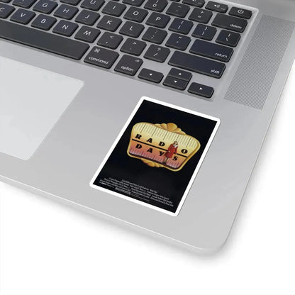 Radio Days 1987 Movie Poster - STICKER Vinyl Kiss-Cut Decal - The Sticker Space