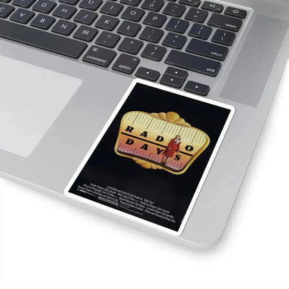 Radio Days 1987 Movie Poster - STICKER Vinyl Kiss-Cut Decal - The Sticker Space