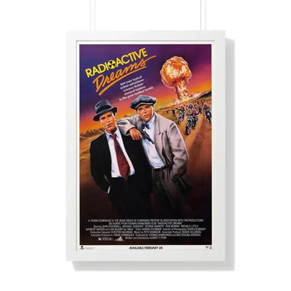 RADIOACTIVE DREAMS 1984 - Framed Movie Poster 20" x 30" White - The Sticker Space