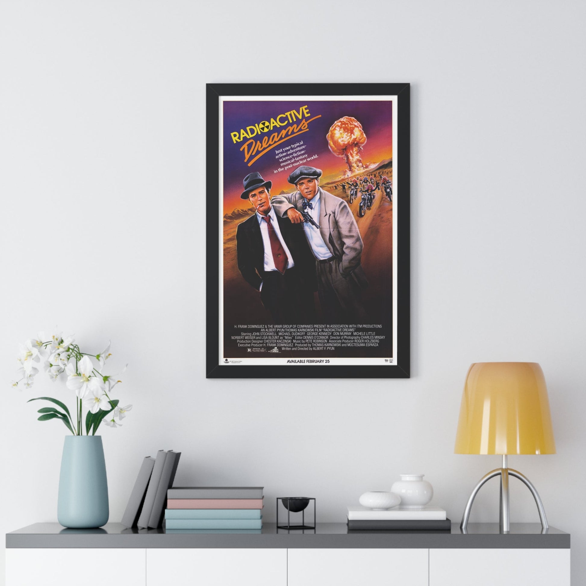 RADIOACTIVE DREAMS 1984 - Framed Movie Poster-The Sticker Space