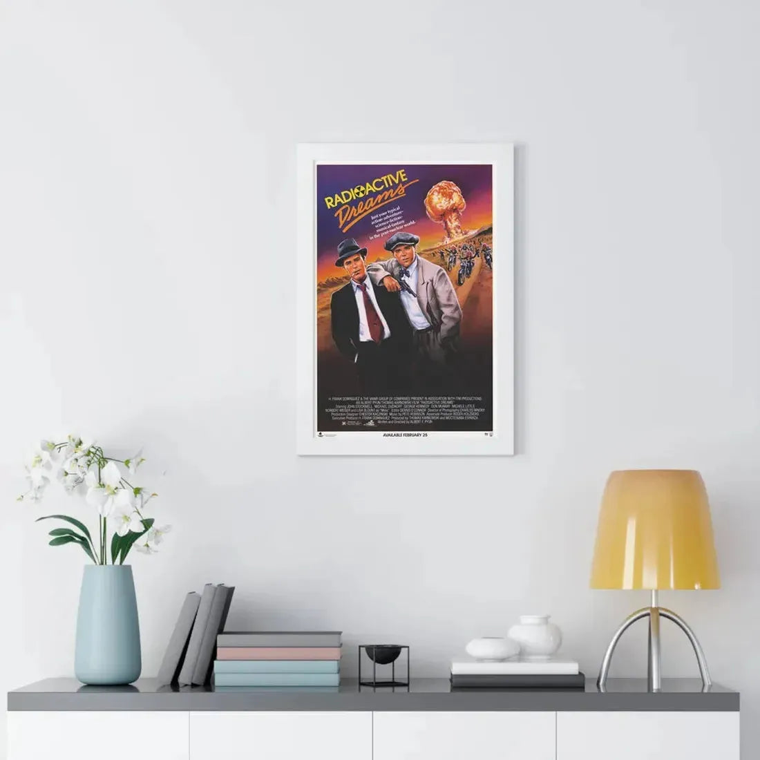 RADIOACTIVE DREAMS 1984 - Framed Movie Poster - The Sticker Space