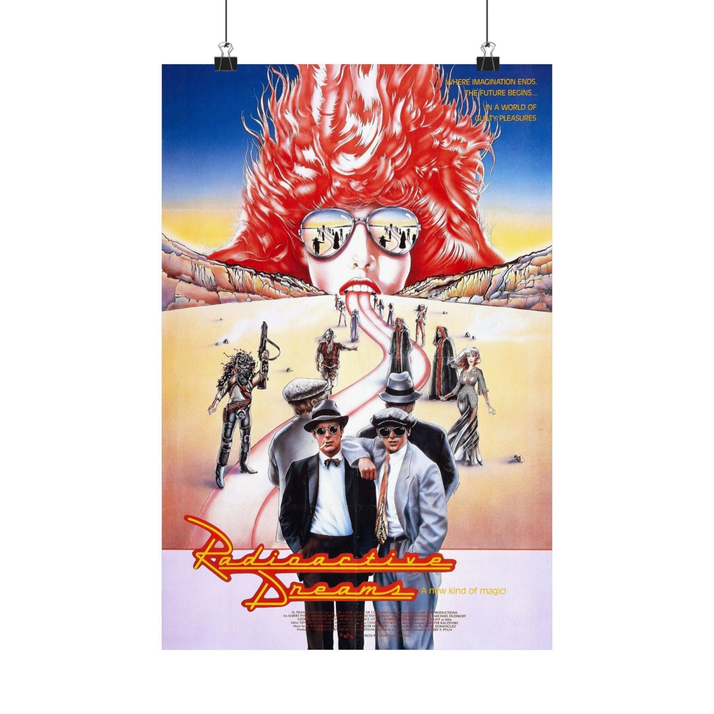 RADIOACTIVE DREAMS (2) 1984 - Paper Movie Poster-12″ x 18″-The Sticker Space