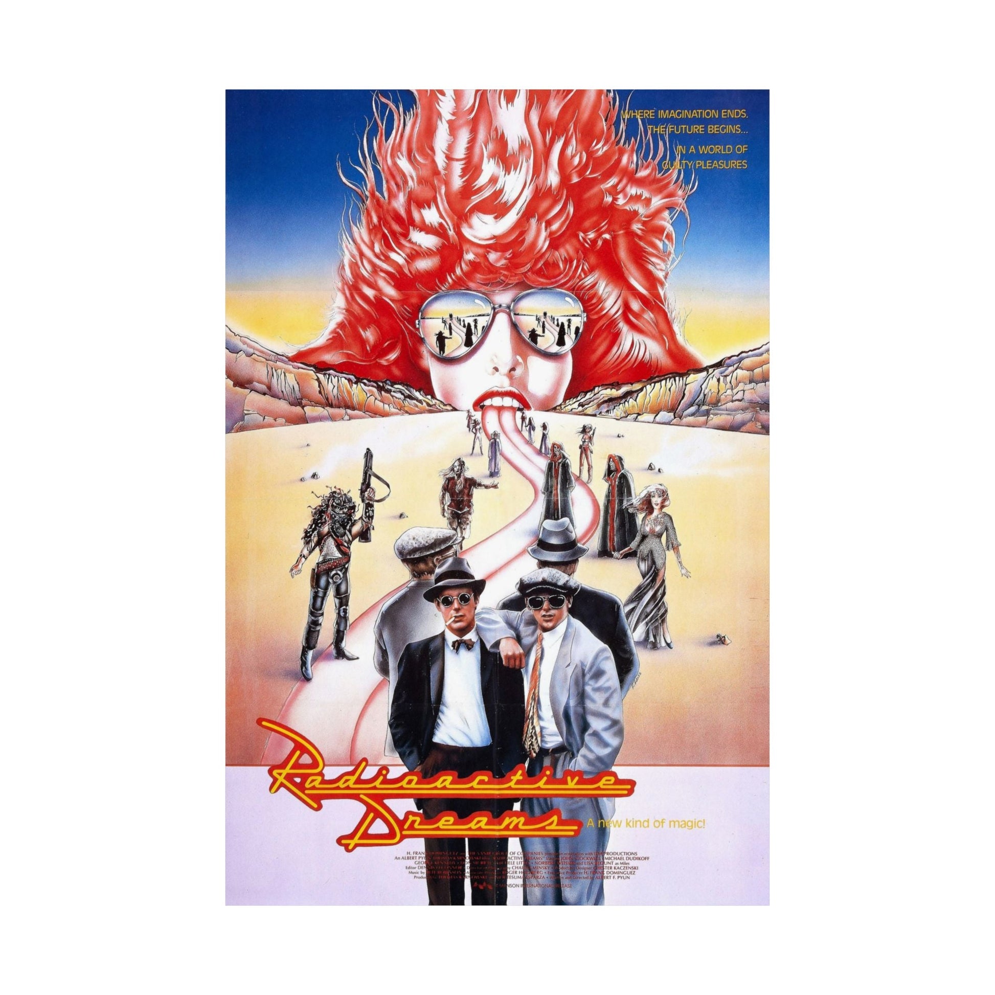 RADIOACTIVE DREAMS (2) 1984 - Paper Movie Poster-The Sticker Space