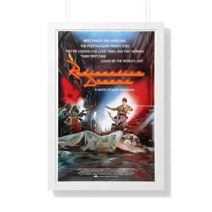RADIOACTIVE DREAMS (3) 1984 - Framed Movie Poster - The Sticker Space
