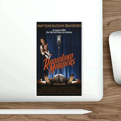 Radioland Murders 1994 Movie Poster STICKER Vinyl Die-Cut Decal - The Sticker Space