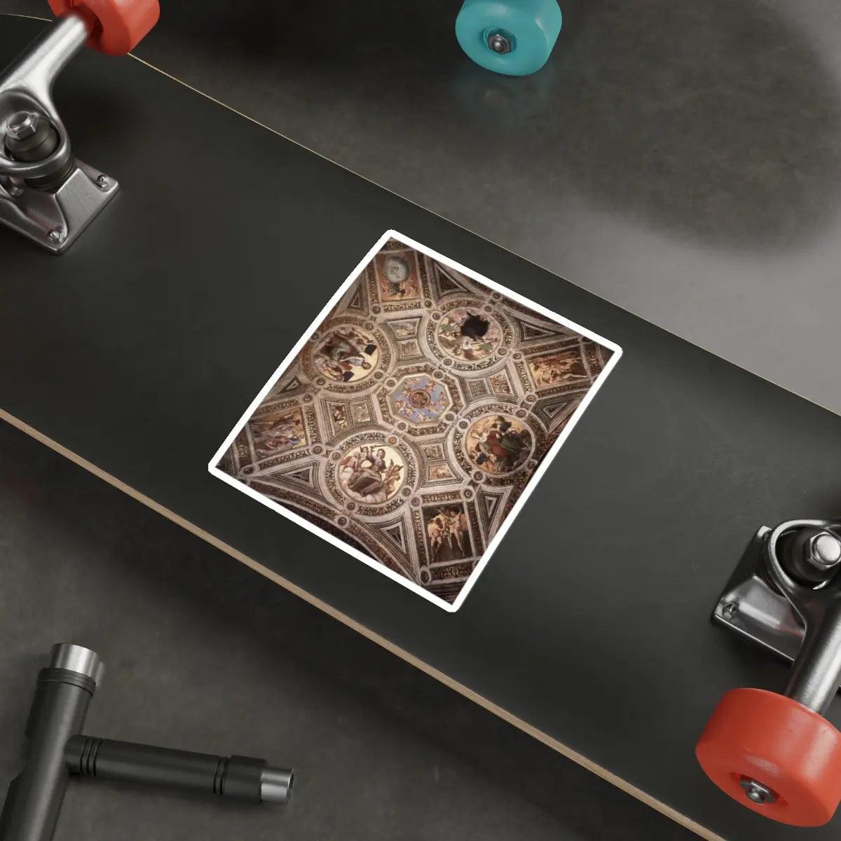 SKU:11854446681853307567 Sticker types:White Shape:Die-Cut Sizes:6" × 6"
