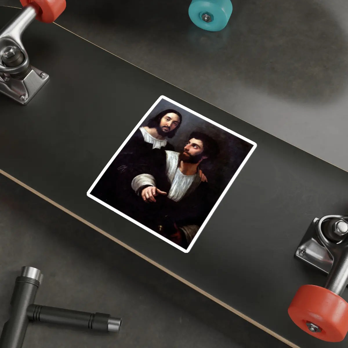 SKU:10869005216290979300 Sticker types:White Shape:Die-Cut Sizes:6" × 6"