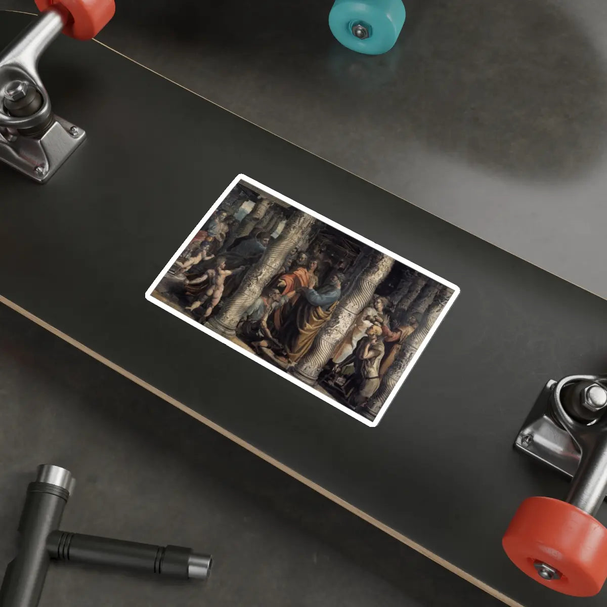 SKU:90422376612340394733 Sticker types:White Shape:Die-Cut Sizes:6" × 6"