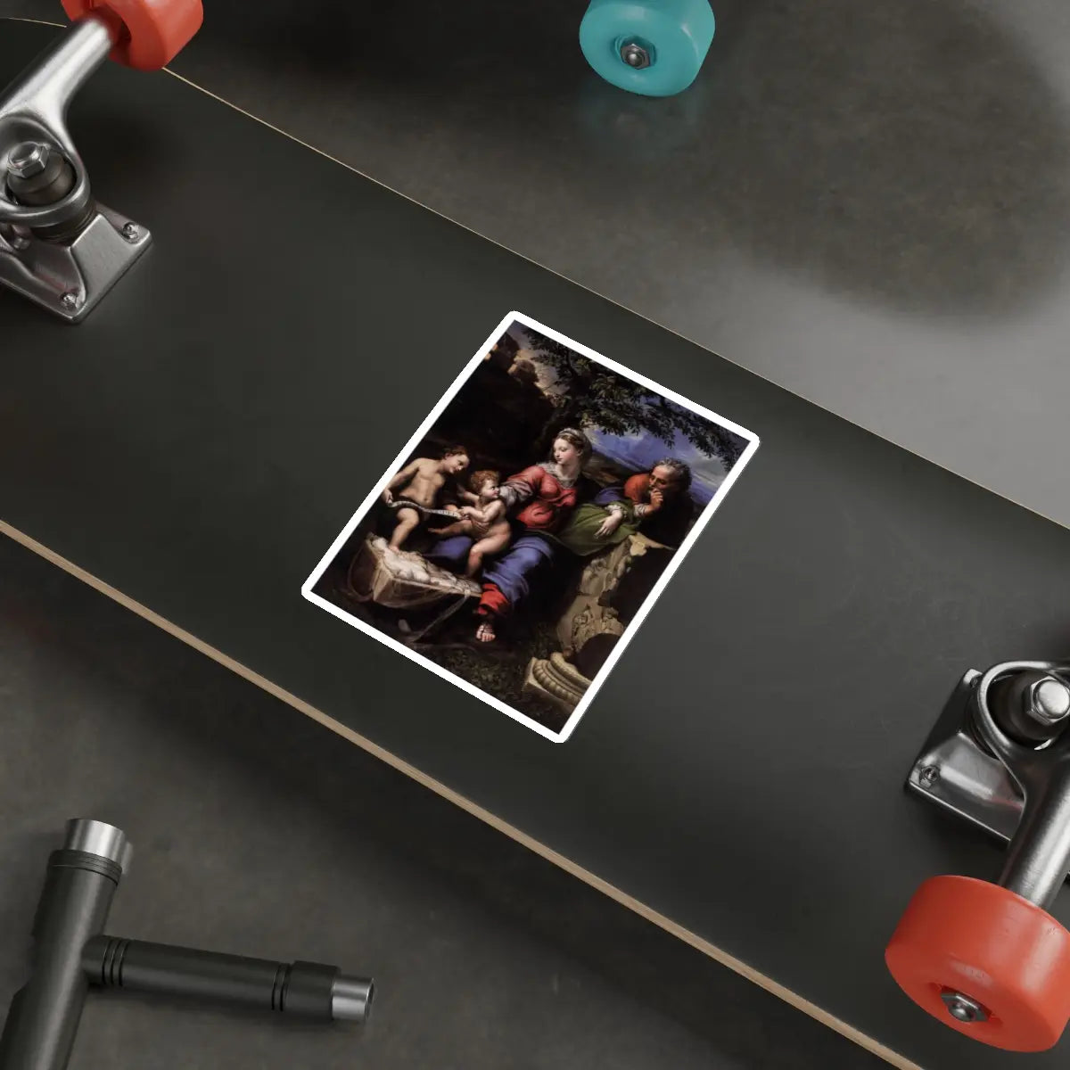 SKU:29599428723761143955 Sticker types:White Shape:Die-Cut Sizes:5" × 5"