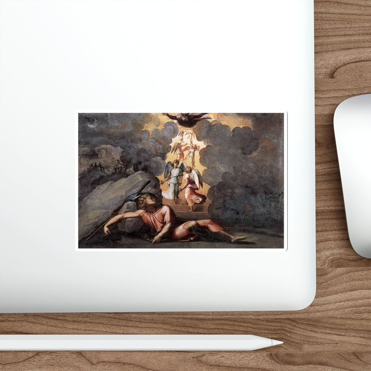 RAFFAELLO Sanzio - Jacob's Dream (Artwork) STICKER Vinyl Die-Cut Decal-The Sticker Space