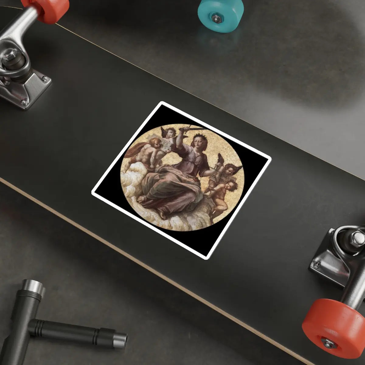SKU:23061745482267110154 Sticker types:White Shape:Die-Cut Sizes:5" × 5"