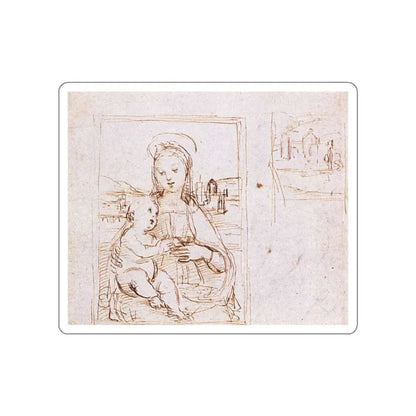 RAFFAELLO Sanzio - Madonna and Child (Artwork) STICKER Vinyl Die-Cut Decal - The Sticker Space