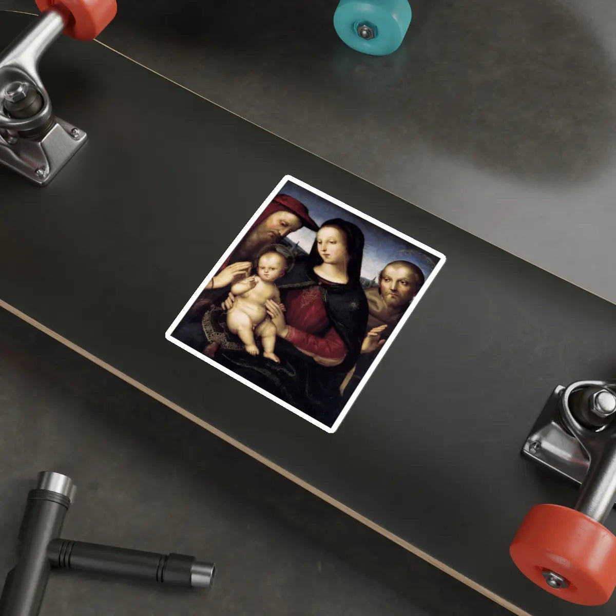 SKU:21903665288890973268 Sticker types:White Shape:Die-Cut Sizes:5" × 5"