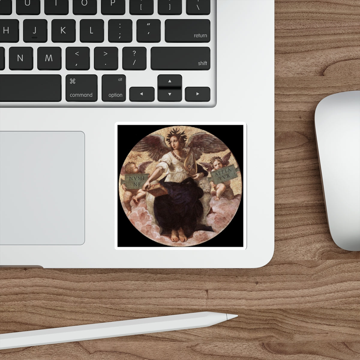 RAFFAELLO Sanzio - Poetry (ceiling tondo) (Artwork) STICKER Vinyl Die-Cut Decal-The Sticker Space