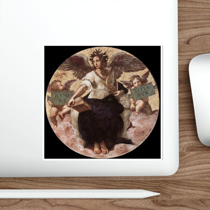 RAFFAELLO Sanzio - Poetry (ceiling tondo) (Artwork) STICKER Vinyl Die-Cut Decal-The Sticker Space