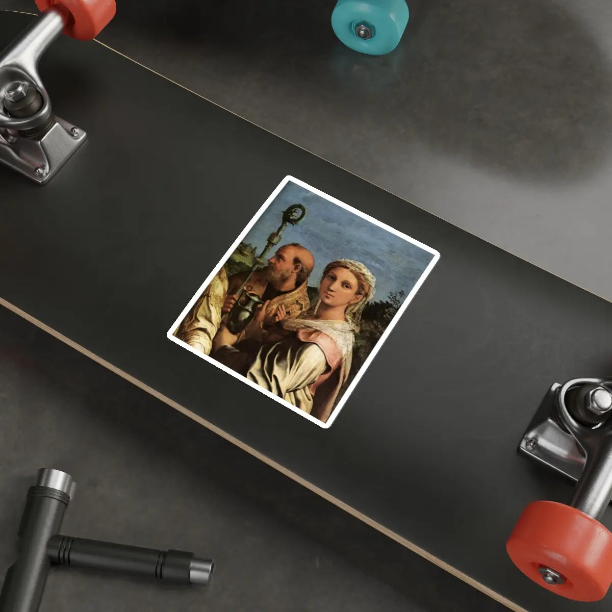 SKU:37141291791225022505 Sticker types:White Shape:Die-Cut Sizes:5" × 5"