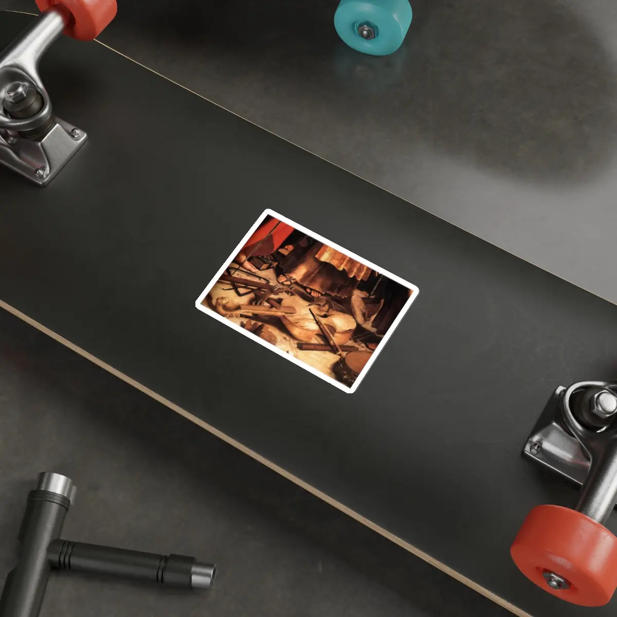 SKU:29772568697949456902 Sticker types:White Shape:Die-Cut Sizes:4" × 4"