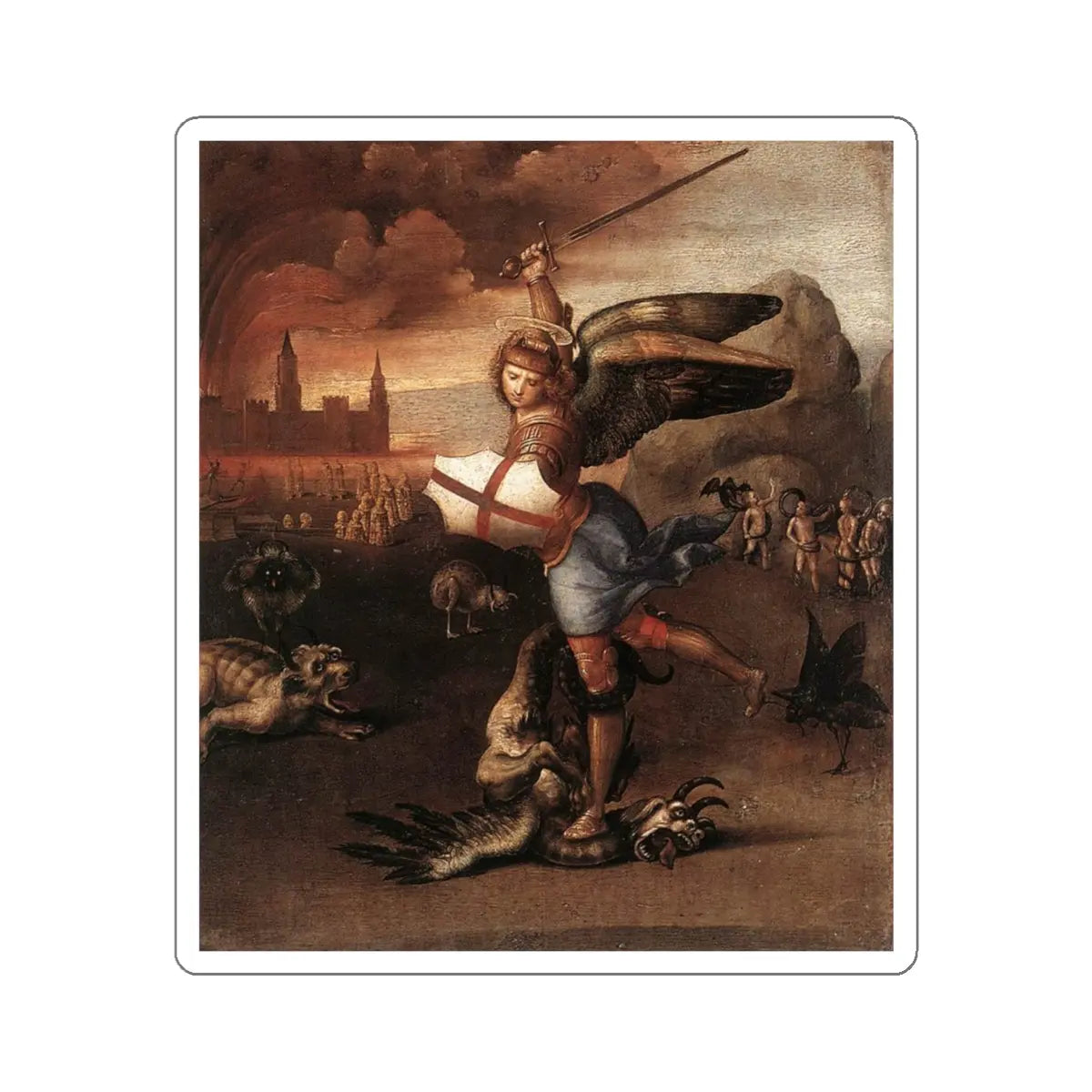 SKU:13838411604550767577 Sticker types:White Shape:Die-Cut Sizes:5" × 5"