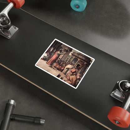 SKU:12438149587439352297 Sticker types:White Shape:Die-Cut Sizes:5" × 5"