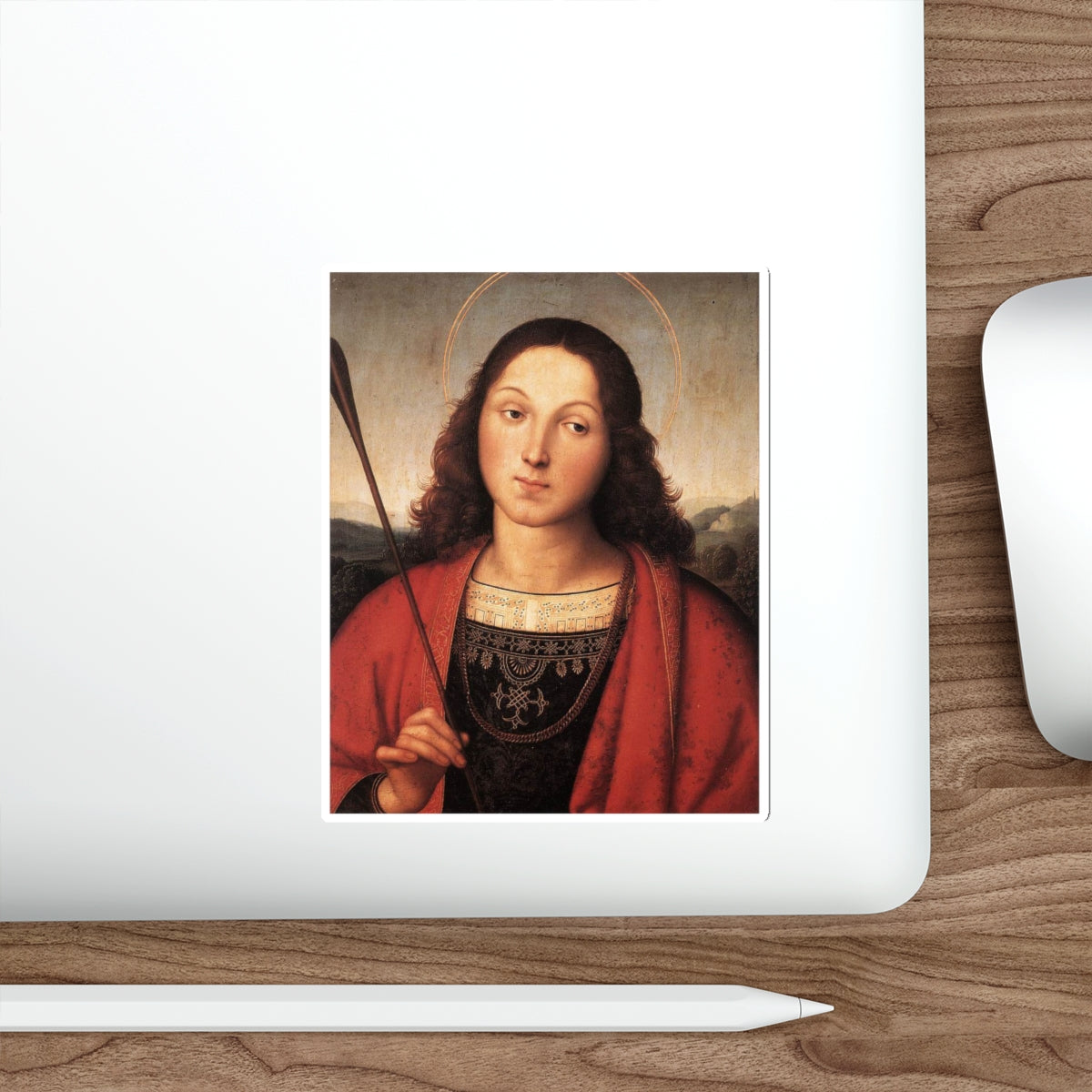 RAFFAELLO Sanzio - St Sebastian (Artwork) STICKER Vinyl Die-Cut Decal-The Sticker Space