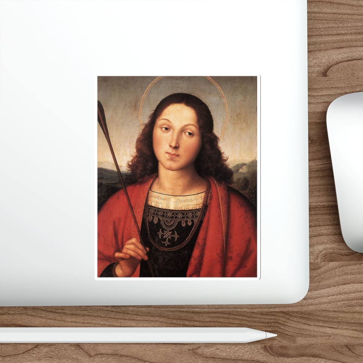 RAFFAELLO Sanzio - St Sebastian (Artwork) STICKER Vinyl Die-Cut Decal-The Sticker Space