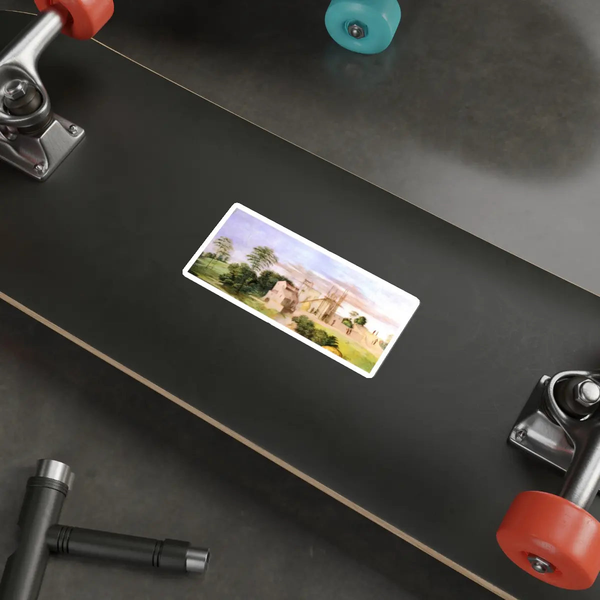 SKU:21296679698048311987 Sticker types:White Shape:Die-Cut Sizes:5" × 5"