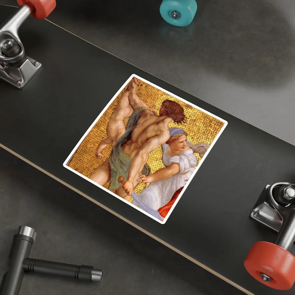 SKU:25147362514191686833 Sticker types:White Shape:Die-Cut Sizes:6" × 6"