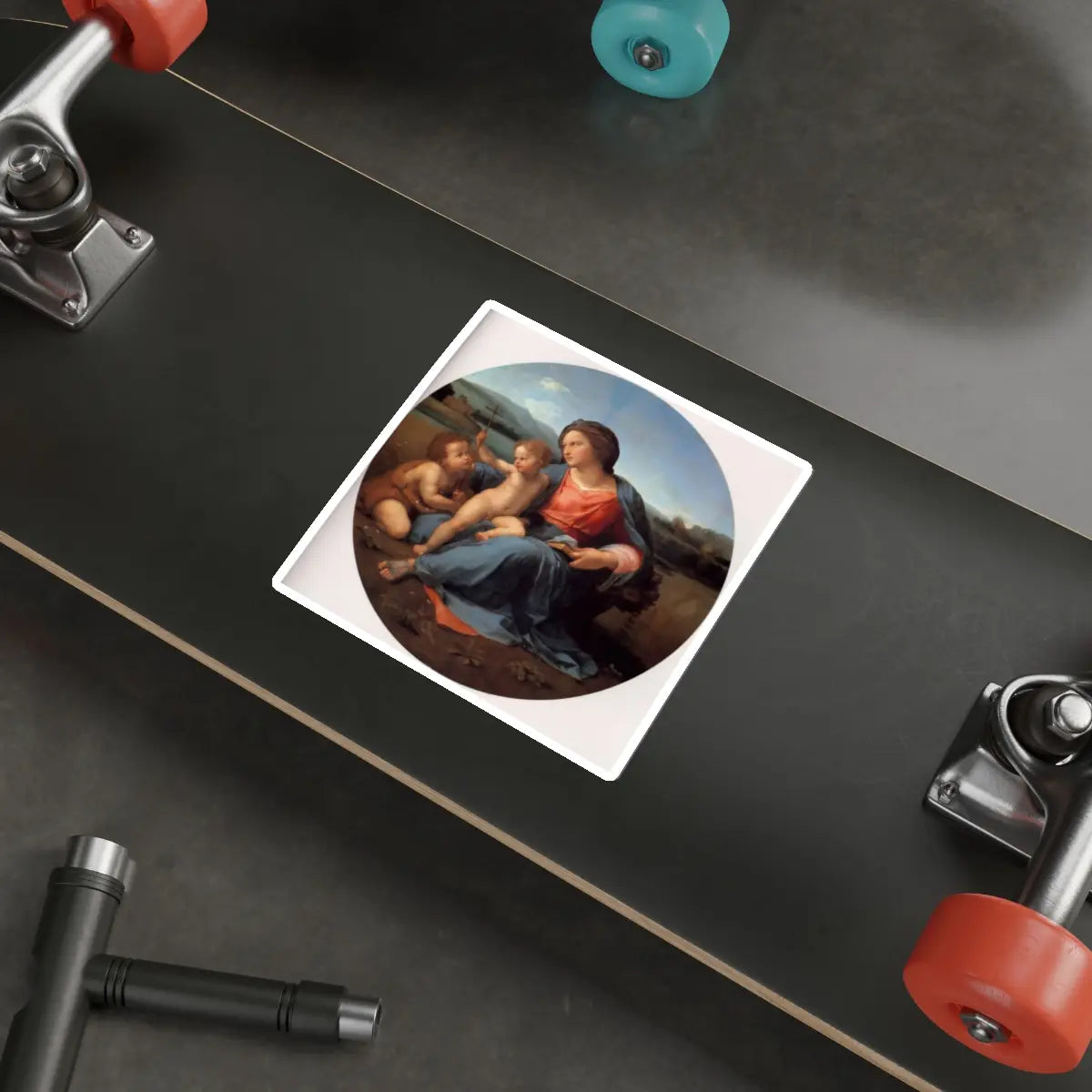 SKU:35774189235328890462 Sticker types:White Shape:Die-Cut Sizes:5" × 5"